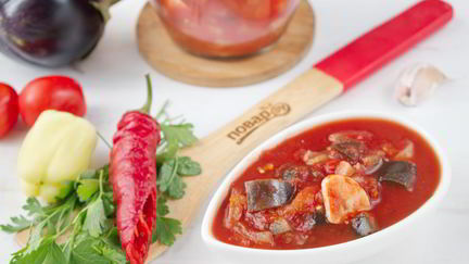 Салаты из баклажан