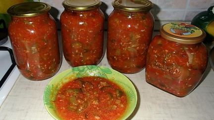 Салаты на зиму