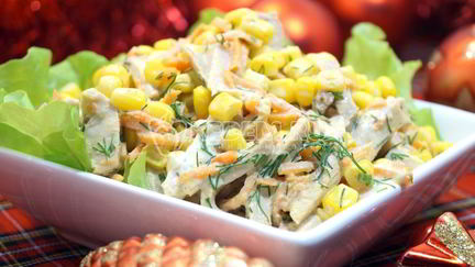 Салаты с мясом