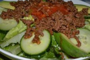 Тако-салат в мексиканском стиле