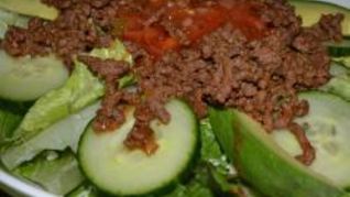 Тако-салат в мексиканском стиле