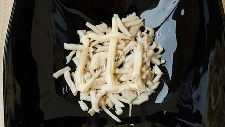 царский салат с красной икрой