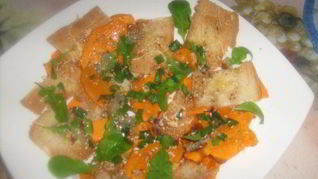 Тыквенный салат