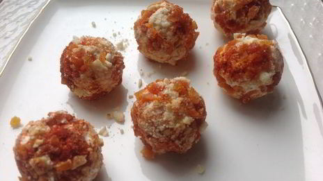 зеленый салат с инжиром