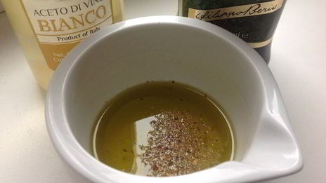 зеленый салат с инжиром