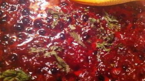 черносмородиновый соус