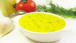 Чесночный соус с болгарским перцем