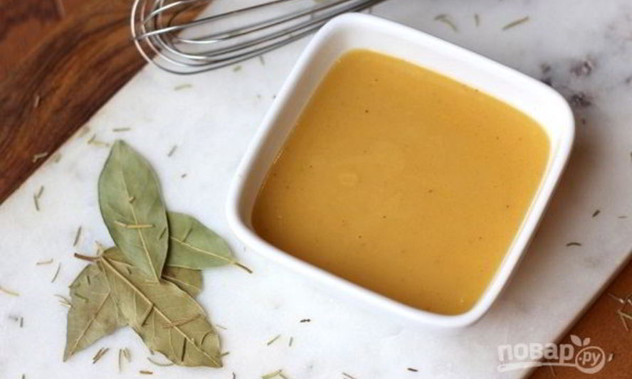 Рецепт французского соуса велуте