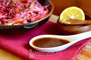 Горчичный соус для салата