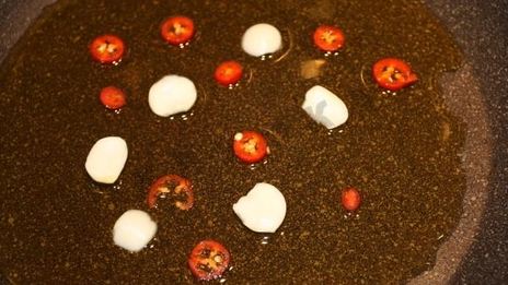 испанский соус пиль-пиль с треской