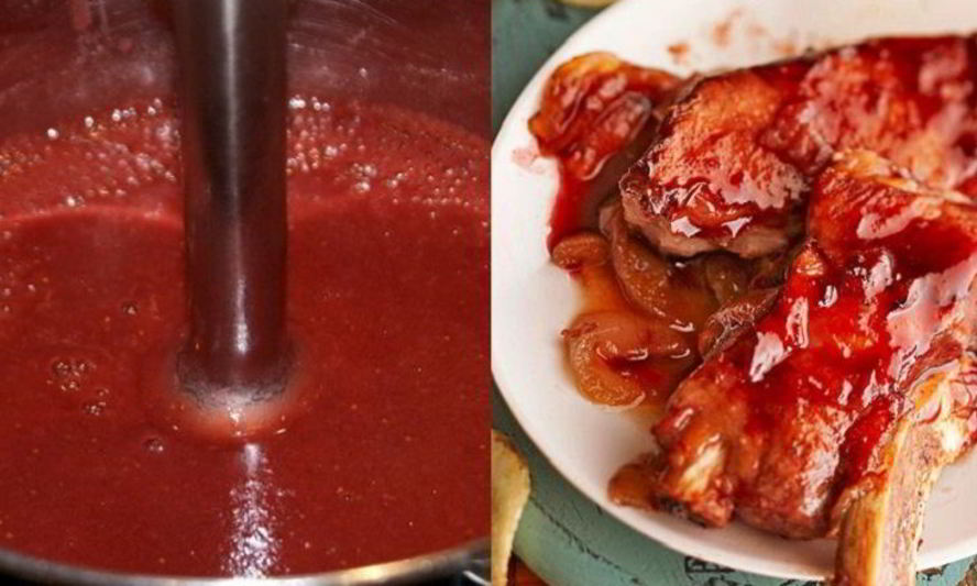 Рецепт клубничного соуса к мясу