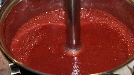 клубничный соус к мясу