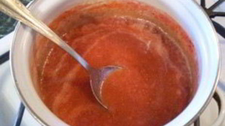 клубничный соус