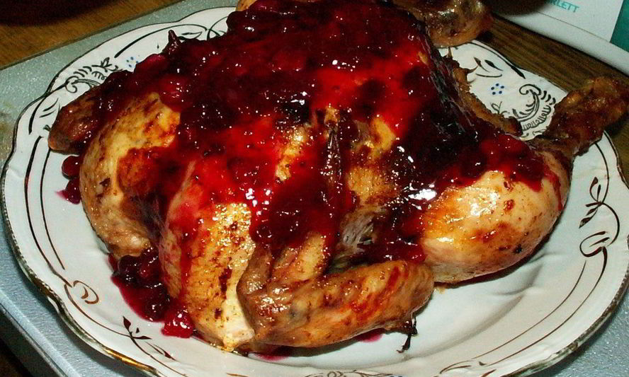 Рецепт клюквенного соуса с апельсинами