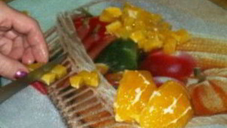 клюквенный соус с апельсинами