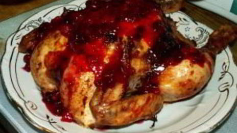 клюквенный соус с апельсинами