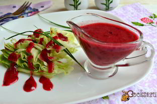 Клюквенный соус с медом и горчицей