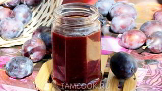 Острый соус из слив
