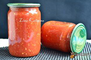 Острый томатный соус в мультиварке