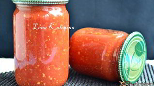 Острый томатный соус в мультиварке