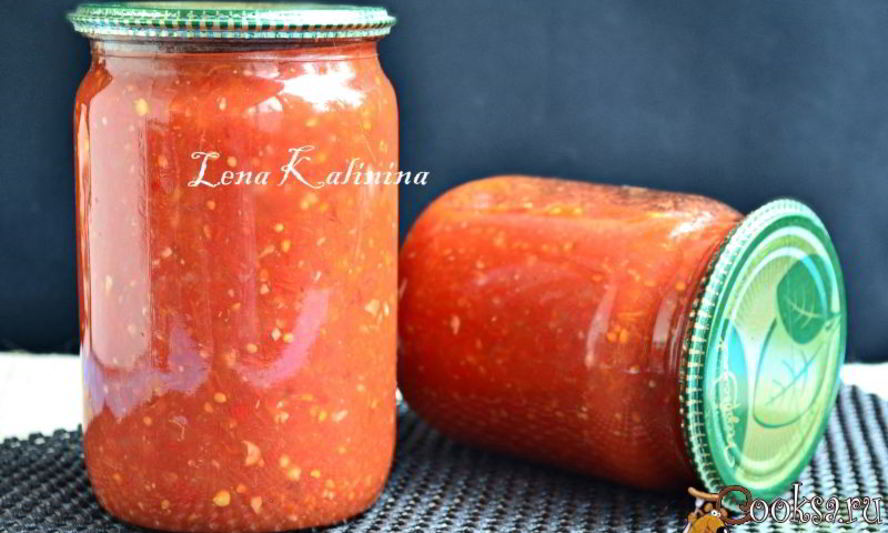 Рецепт острого томатного соуса в мультиварке