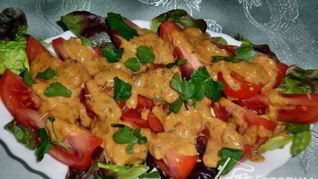 Помидорно-чесночный соус