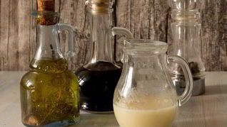 Постная салатная заправка