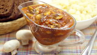 Постный грибной соус