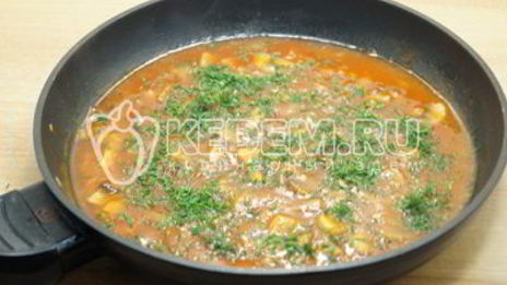 постный грибной соус