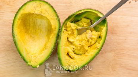 сливочный соус с авокадо и мятой