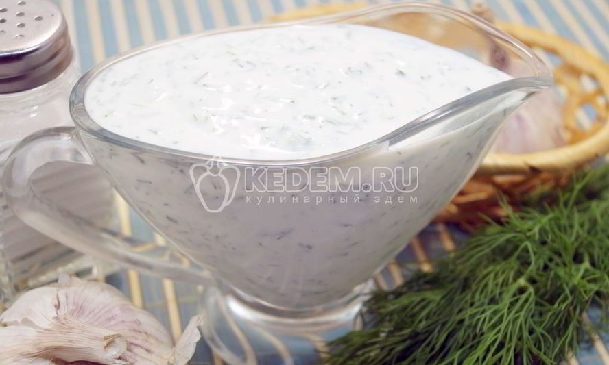 Рецепт сметанного соуса