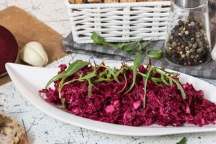 Соус Дзадзики из свеклы