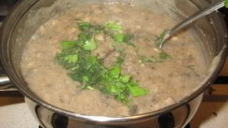 соус грибной постный