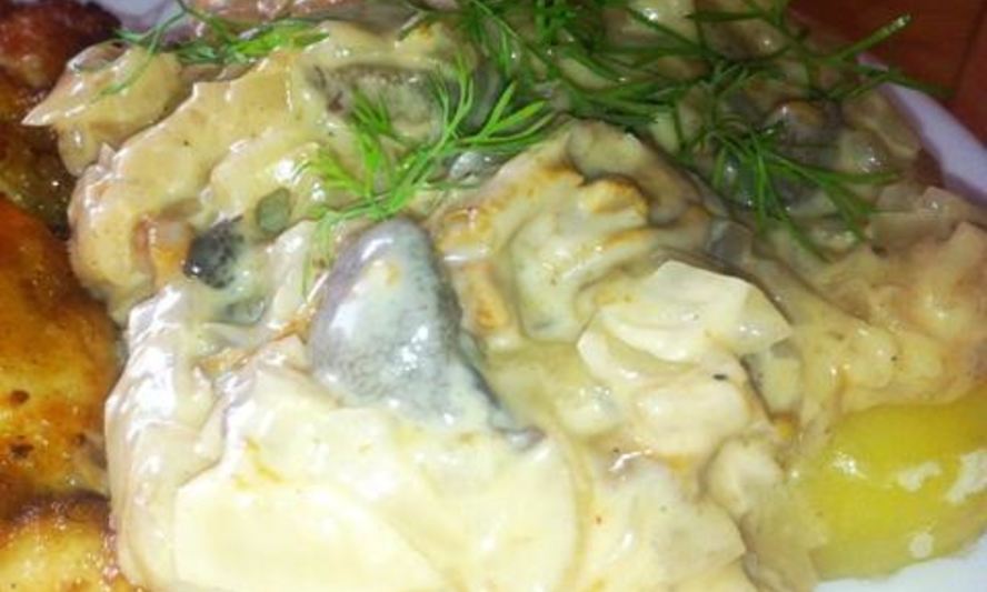 Рецепт соуса из белых грибов