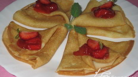 соус из ревеня и клубники