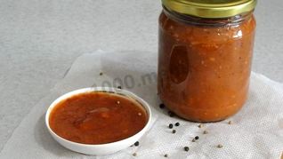 Соус из слив на зиму домашний