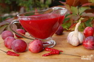 Соус из сливы на зиму