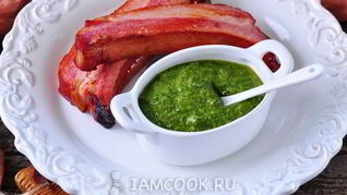 Песто из кинзы