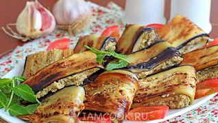 Сациви из баклажанов