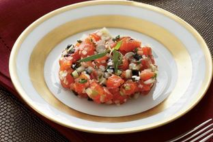 Тартар из лосося