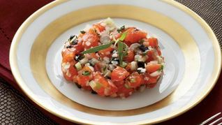 Тартар из лосося