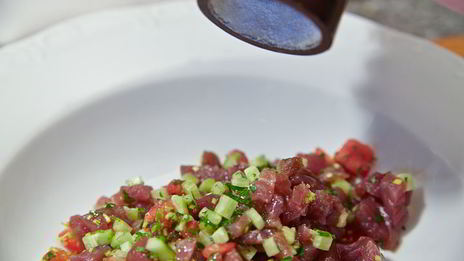 тартар из тунца