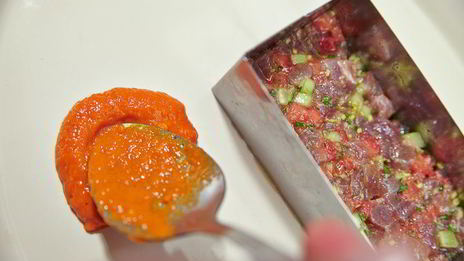 тартар из тунца