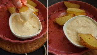 Молочно-сырный соус с мускатным орехом