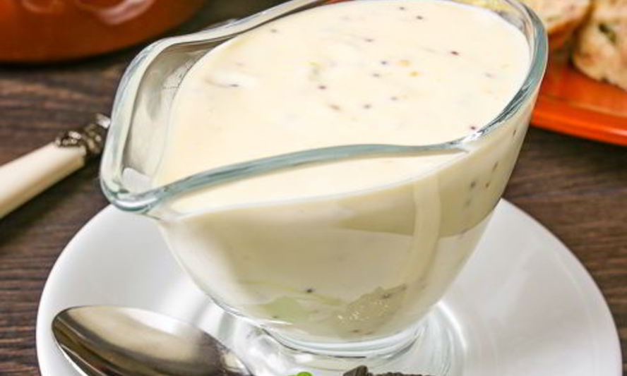 Рецепт сырного соуса с горчицей