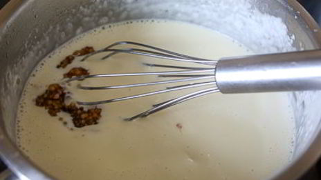 сырный соус с горчицей