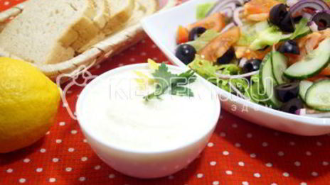 сырный соус-заправка для салатов