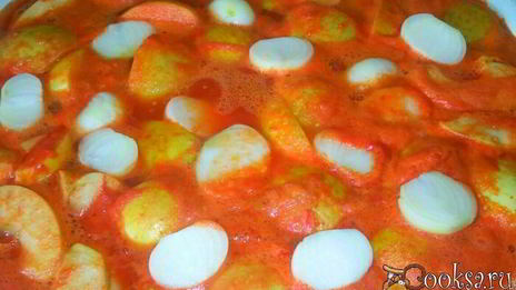 яблочно-томатный соус с корицей