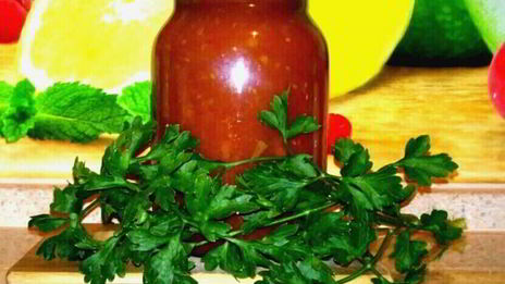 яблочно-томатный соус с корицей