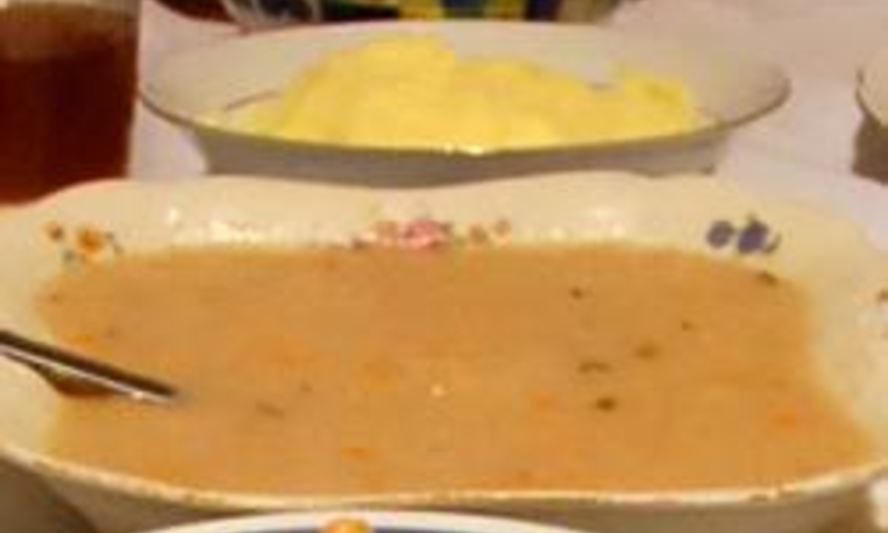 Рецепт белого борща с грибами на закваске